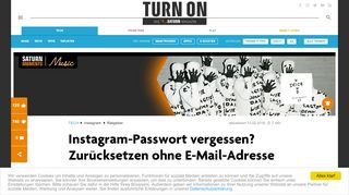 
                            4. Instagram-Passwort vergessen? Zurücksetzen …