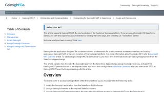 
                            7. Install and Configure Gainsight NXT in Salesforce - Gainsight Inc.