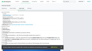 
                            3. Install Android Studio | Android Developers