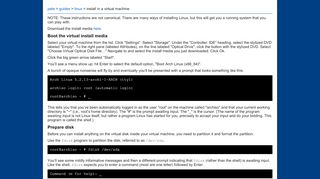 
                            10. install in a virtual machine