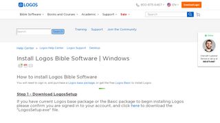 
                            8. Install Logos Bible Software | Windows – Logos Help Center