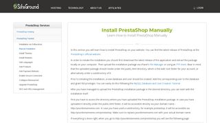 
                            9. Install PrestaShop Manually - SiteGround