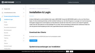 
                            5. Installation & Login - docs.greyhound-software.com