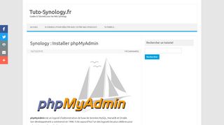 
                            3. Installer phpMyAdmin sur un NAS Synology - Tuto …