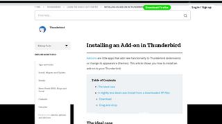 
                            9. Installing an Add-on in Thunderbird | Thunderbird Help