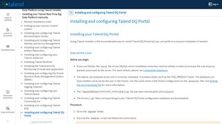 
                            2. Installing and configuring Talend DQ Portal - 6.5 - Talend Help Center