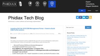 
                            7. Installing BizTalk 2016 ESB Management Portal - Failed to Build ESB ...