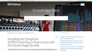 
                            3. Installing the Klanghelm SDRR2Tube Plug-in that comes …