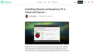 
                            8. Installing Ubuntu on Raspberry Pi 3 - Client and Server ...