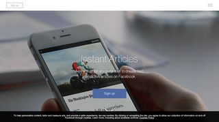 
                            6. Instant Articles | Facebook