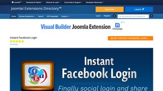 
                            2. Instant Facebook Login, by J!Extensions Store - Joomla ...