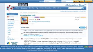 
                            4. Instant Facebook Login - Joomla! Extensions Store
