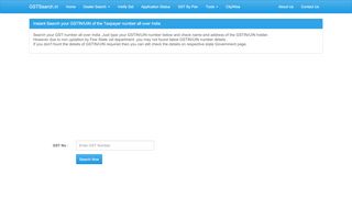 
                            8. Instant Search your GSTIN/UIN of the Taxpayer number all ...