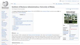 
                            5. Institute of Business Administration, University of Dhaka ...