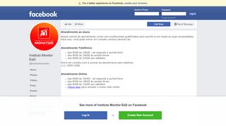 
                            6. Instituto Monitor EaD | Facebook