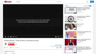 
                            4. Instituto Monitor - Portal do aluno 2 (secretaria escolar ...