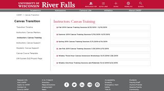 
                            6. Instructors: Canvas Training | University of Wisconsin River Falls