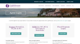 
                            1. Insurance Agent Login| Lighthouse Insurance - Lighthouse Property ...