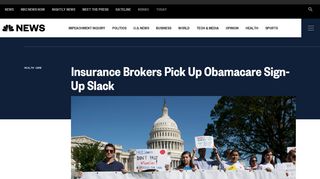 
                            8. Insurance Brokers Pick Up Obamacare Sign-Up Slack