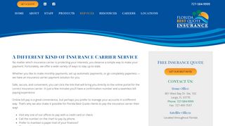 
                            9. Insurance Carrier | Florida Best Quote - Make a Payment