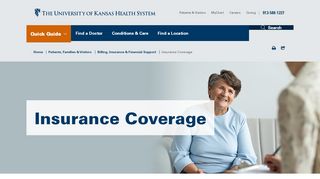 
                            8. Insurance Coverage At The University of Kansas Health System