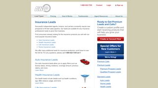 
                            3. Insurance Leads | AllWebLeads.com