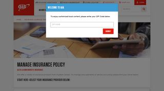 
                            4. Insurance Payments & Service - AAA.com