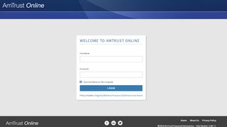 
                            2. Insureds Login - AmTrust Online - AmTrust Financial