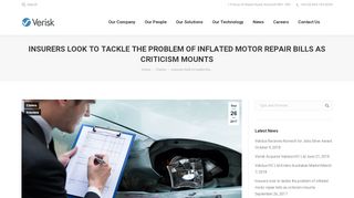 
                            5. Insurers look to tackle the problem of inflated motor ... - Validus-IVC