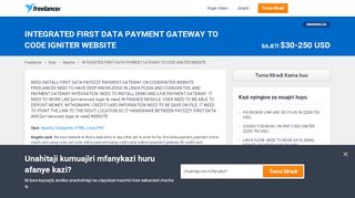 
                            9. INTEGRATED FIRST DATA PAYMENT GATEWAY TO CODE IGNITER ...