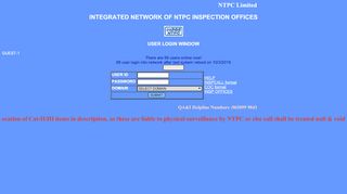 
                            8. INTEGRATED NETWORK OF NTPC INSPECTION …