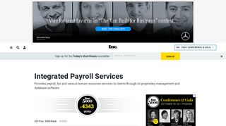 
                            6. Integrated Payroll Services - St. Louis, MO - Inc.com