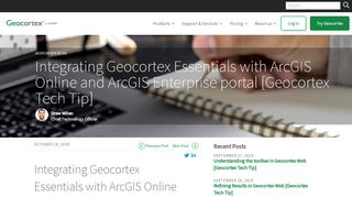 
                            9. Integrating Geocortex Essentials with ArcGIS Online and ArcGIS ...