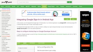 
                            5. Integrating Google Sign-In in Android App - …