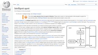 
                            7. Intelligent agent - Wikipedia