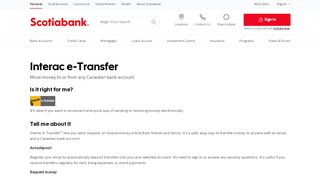 
                            5. Interac e-Transfer - scotiabank.com