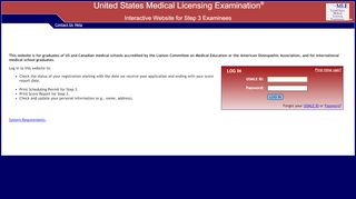 
                            6. Interactive Website - National Board of Medical Examiners