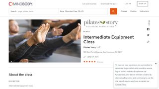 
                            6. Intermediate Equipment Class - MINDBODY