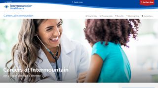 
                            8. Intermountain Healthcare Jobs and Careers | Utah and Idaho