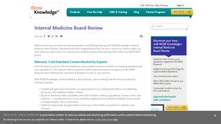 
                            2. Internal Medicine Board Review - NEJM Knowledge+