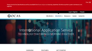 
                            1. International Application Service | OCAS