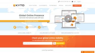 
                            1. International B2B online marketing with Kyto