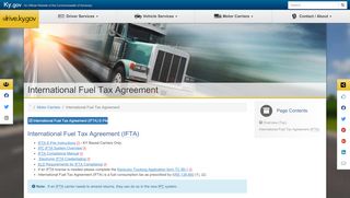 
                            4. International Fuel Tax Agreement - drive.ky.gov