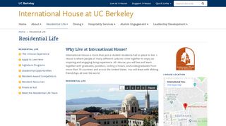 
                            1. International House, Berkeley: Resident Portal, E …
