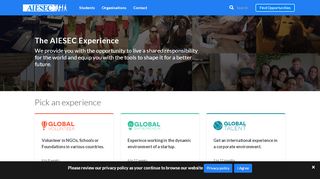 
                            5. International Internships for Indian Students | AIESEC Intern