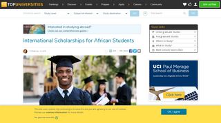 
                            3. International Scholarships for African Students | Top ...