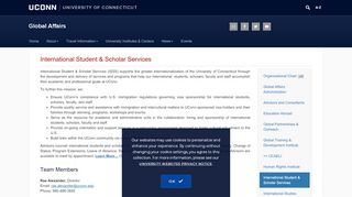 
                            1. International Student & Scholar Services - UConn Global Affairs