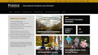 
                            2. International Students and Scholars - Purdue University