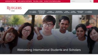 
                            2. International Students & Scholars | Rutgers