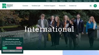 
                            1. International students - University of Roehampton